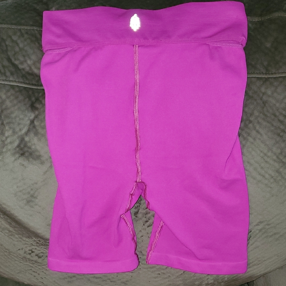 Free People Purple Compression Bike Shorts